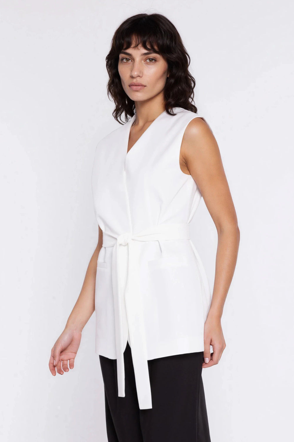 Gilet femme Nife — beige