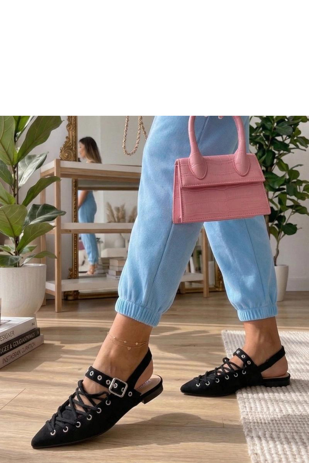 Ballerine femme Solea — noir