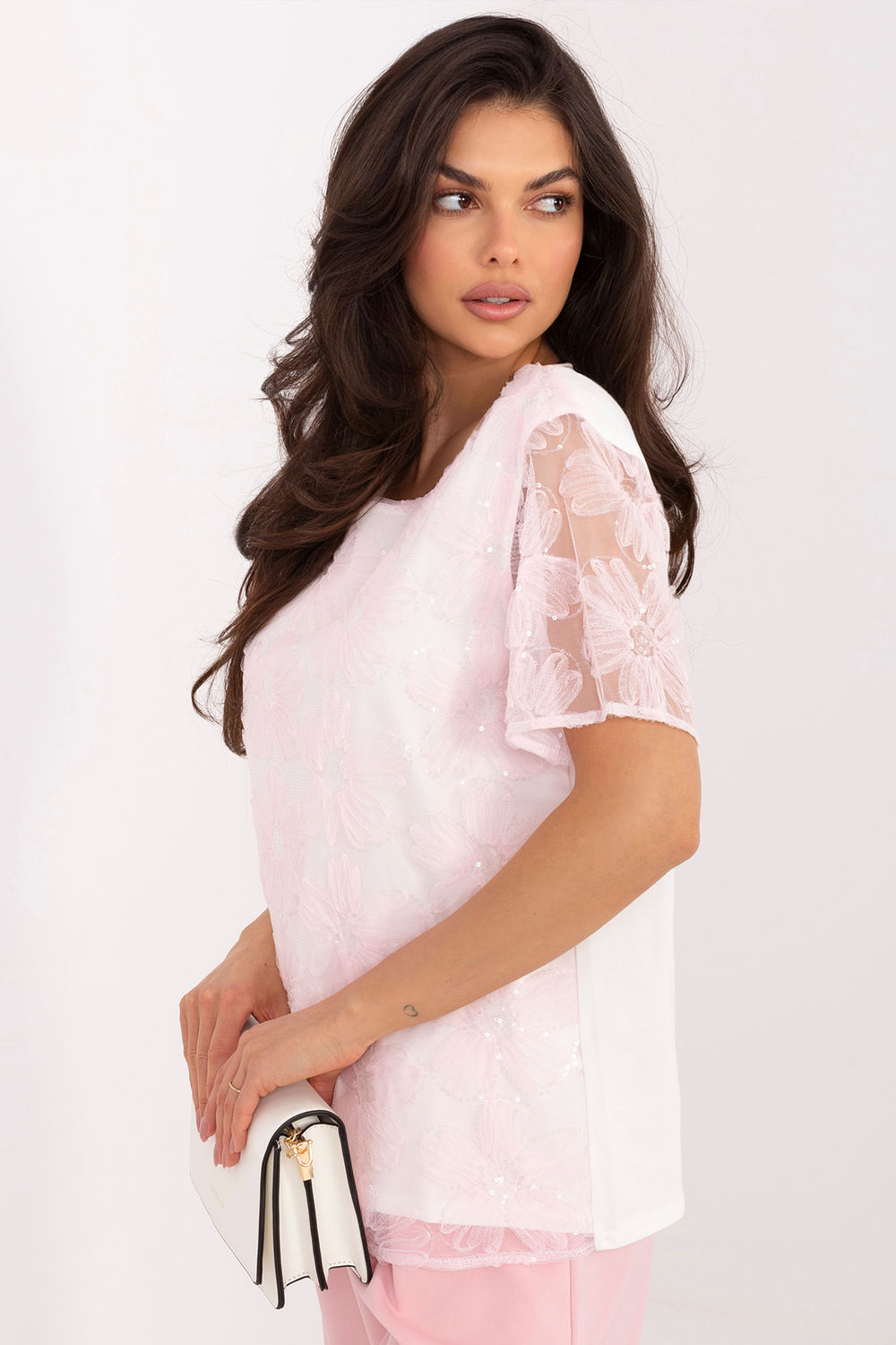 Blouse femme Lakerta Chemisier Chemisier — rosé