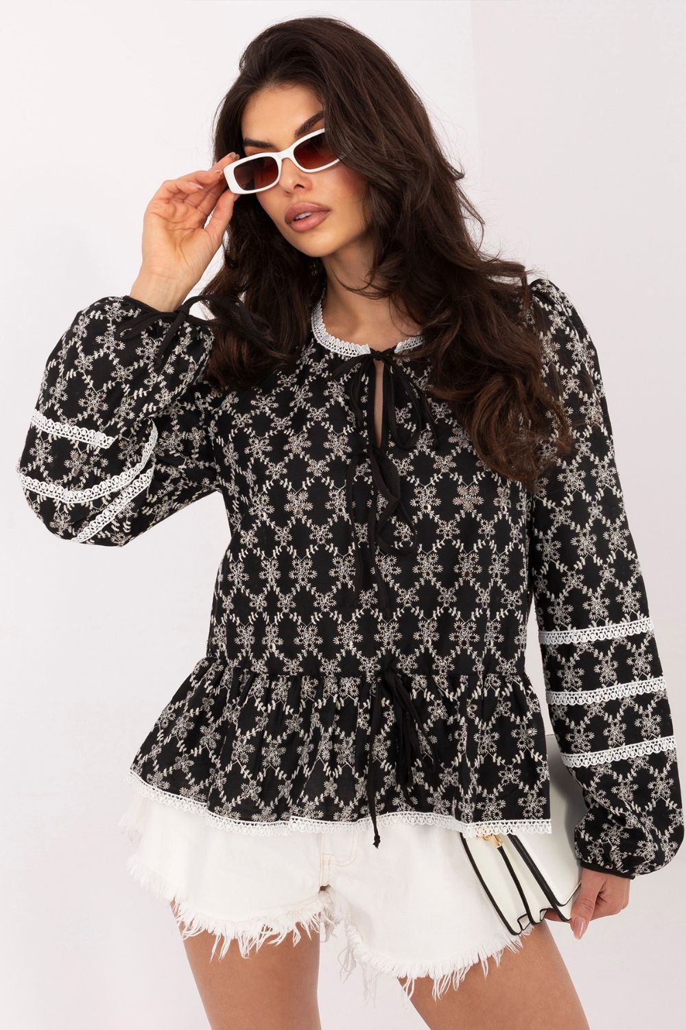 Blouse femme Lakerta Chemisier Chemisier — noir