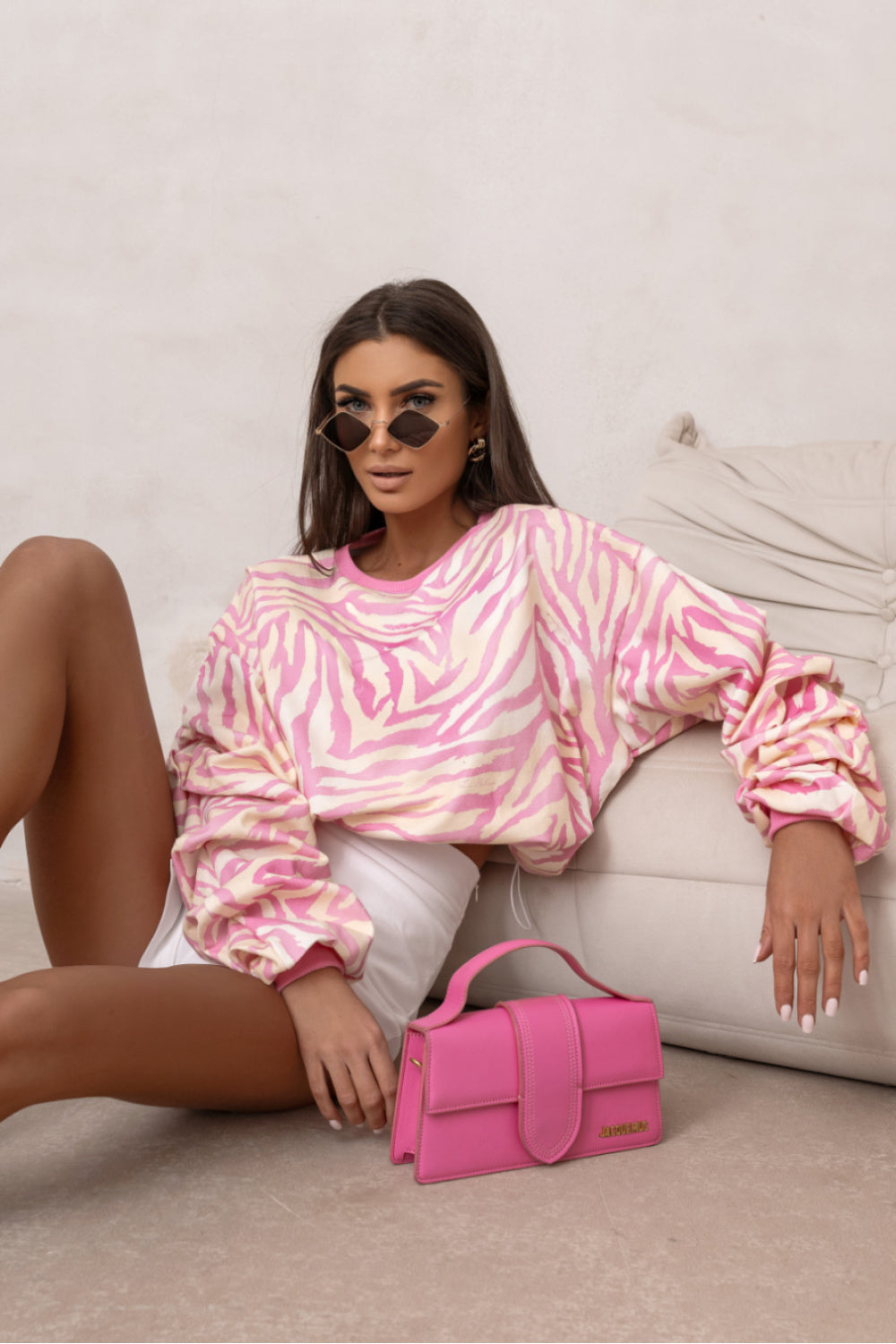 T-shirt femme LaBalancia Sweatshirt Sweatshirt — rosé