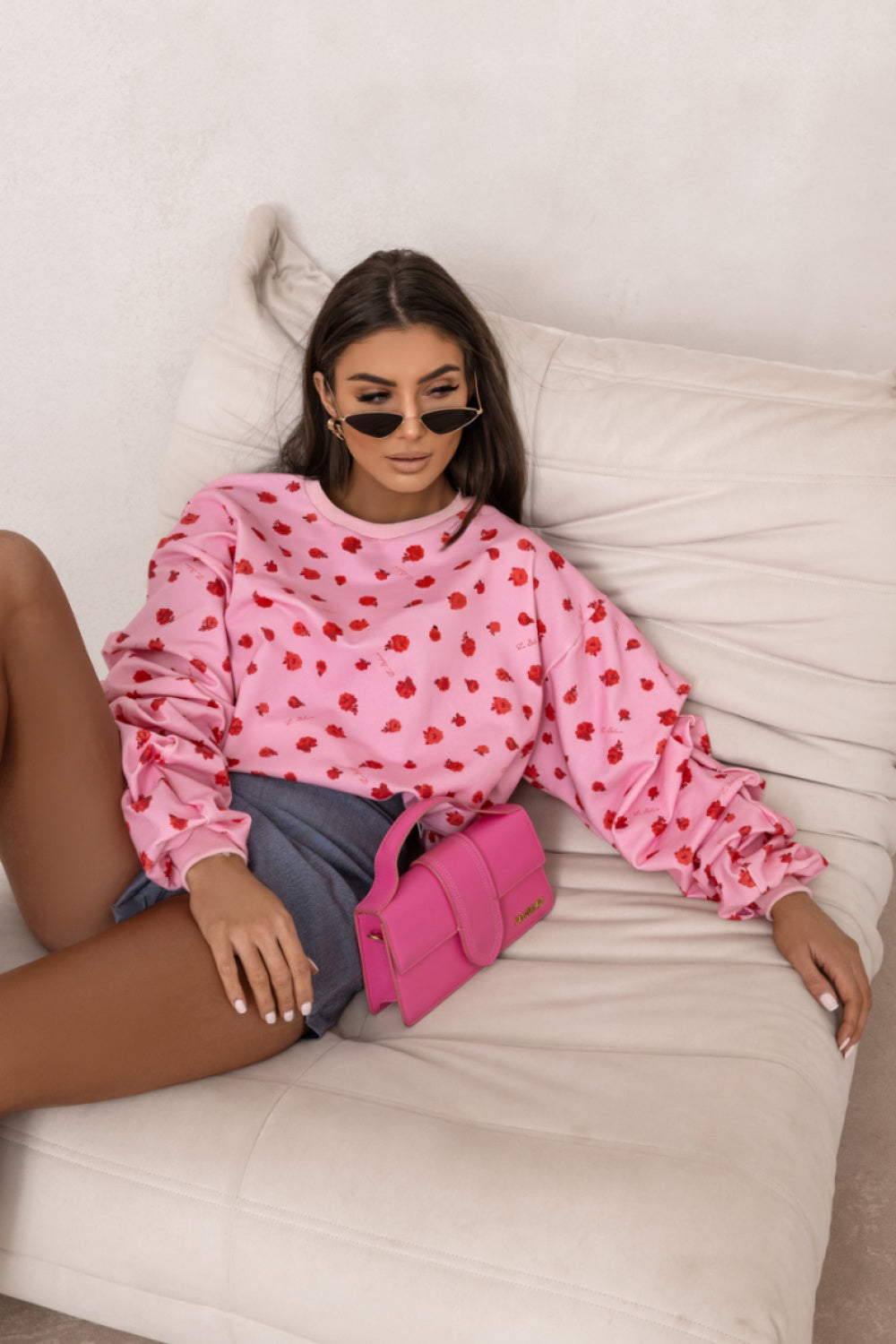 T-shirt femme LaBalancia Sweatshirt Sweatshirt — rosé