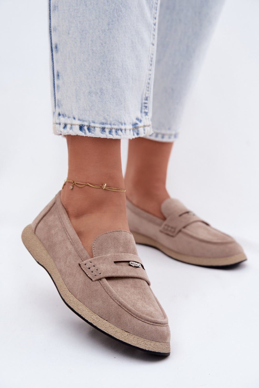 Moccasins femme Step in style — beige