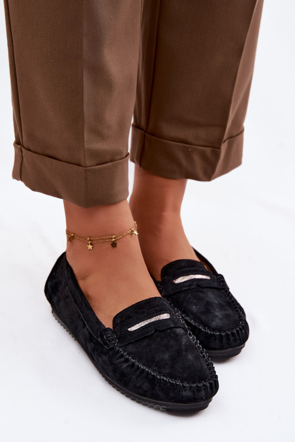 Moccasins femme Step in style — noir