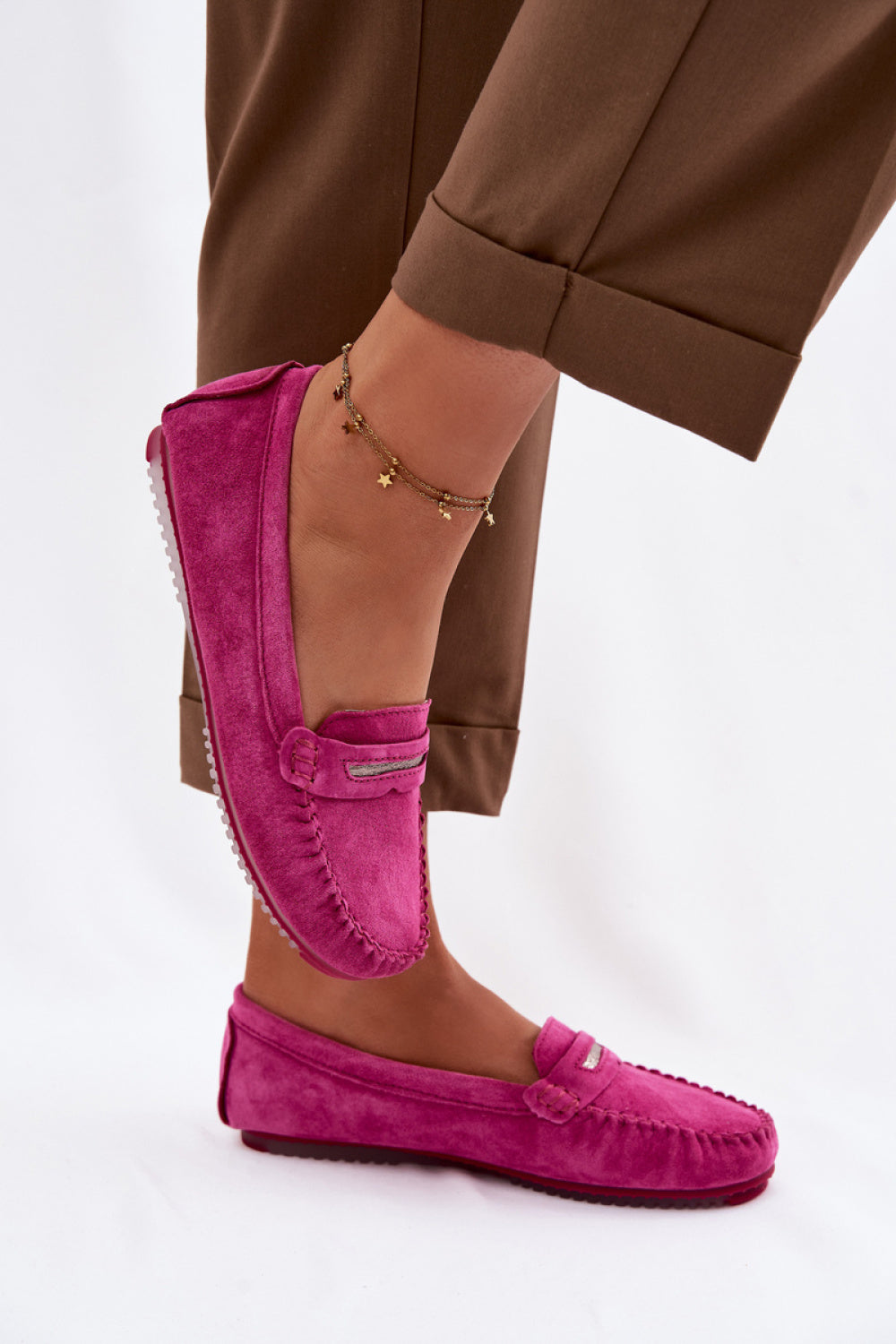 Moccasins femme Step in style — rosé