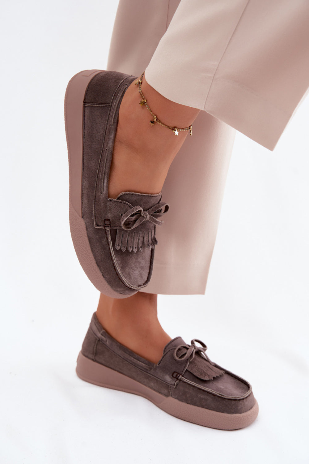 Moccasins femme Step in style — brun