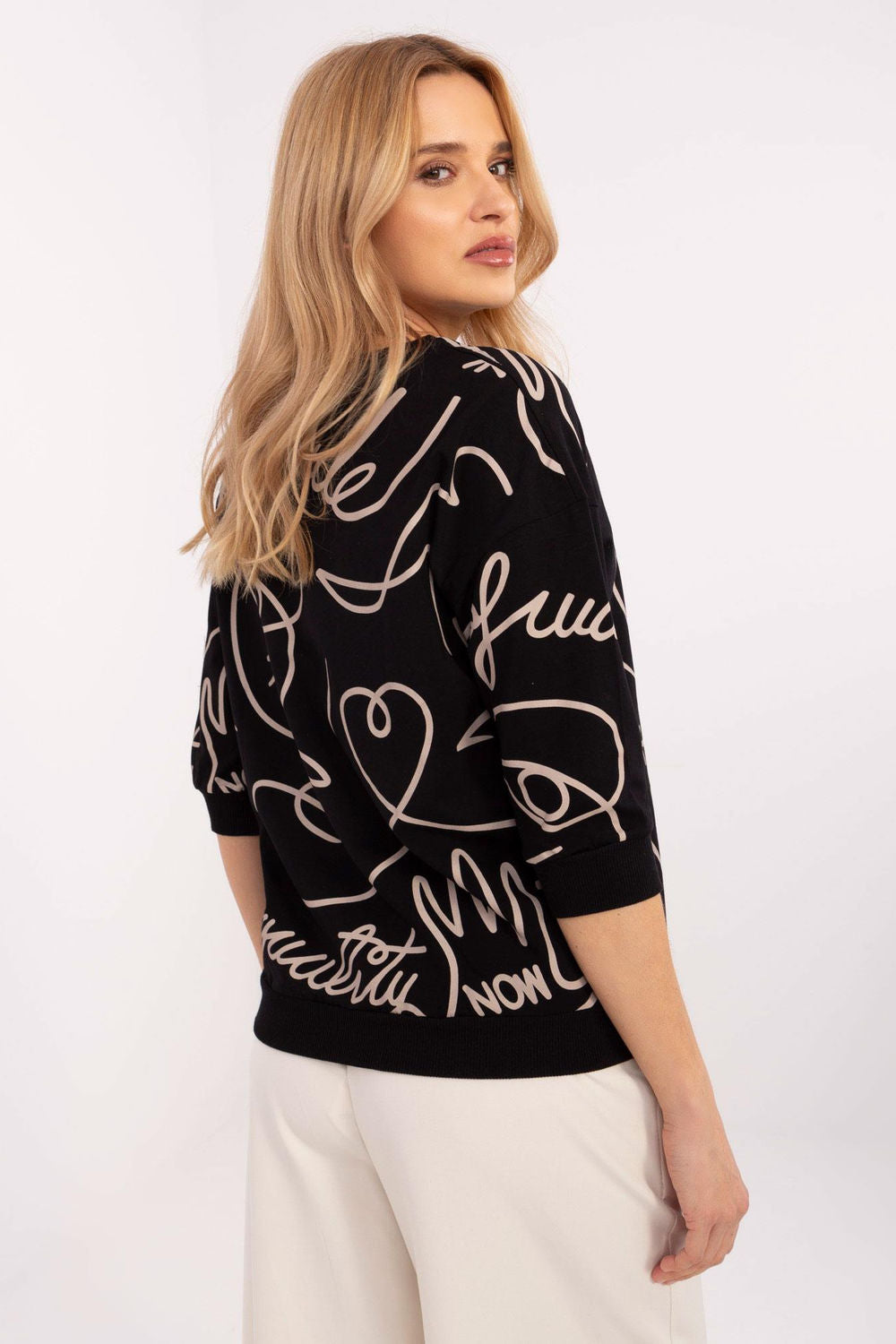 Blouse femme Rue Paris Chemisier Chemisier — noir