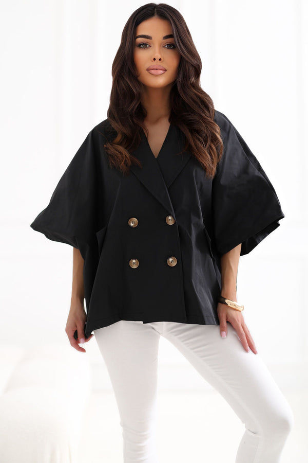 Manteau femme Rue Paris — noir