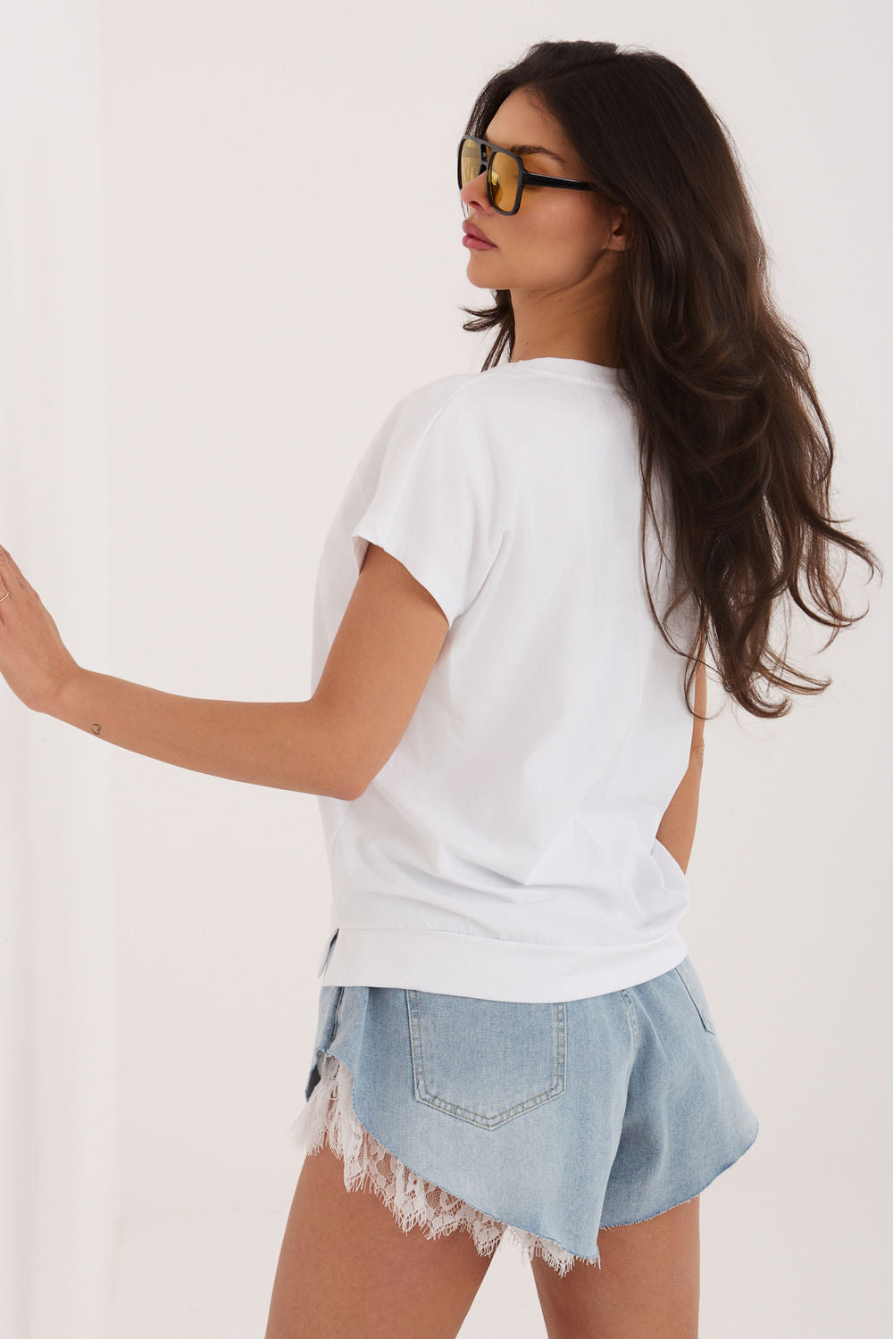 Blouse femme Rue Paris Chemisier Chemisier — blanc