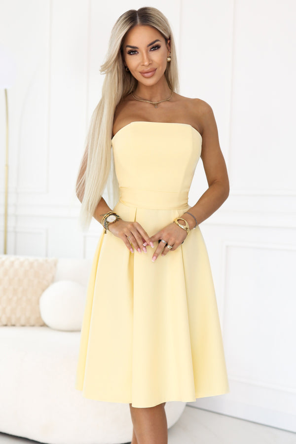 Robe femme Numoco De Cocktail De — jaune