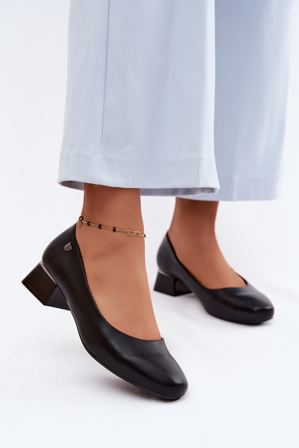 Chaussures à talons femme Step in style Escarpins À Talons — noir