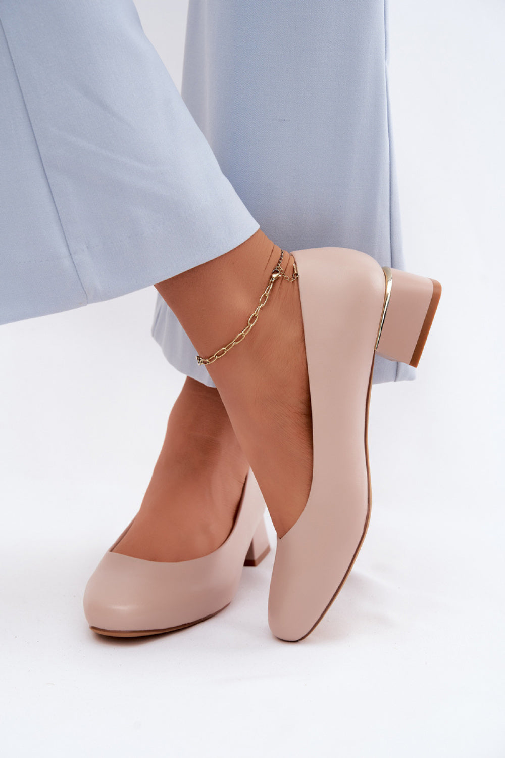 Chaussures à talons femme Step in style Escarpins À Talons — beige