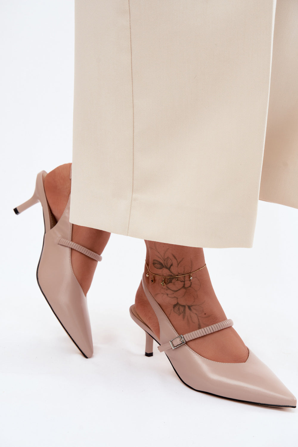Chaussures à talons femme Step in style Escarpins À Talons — beige