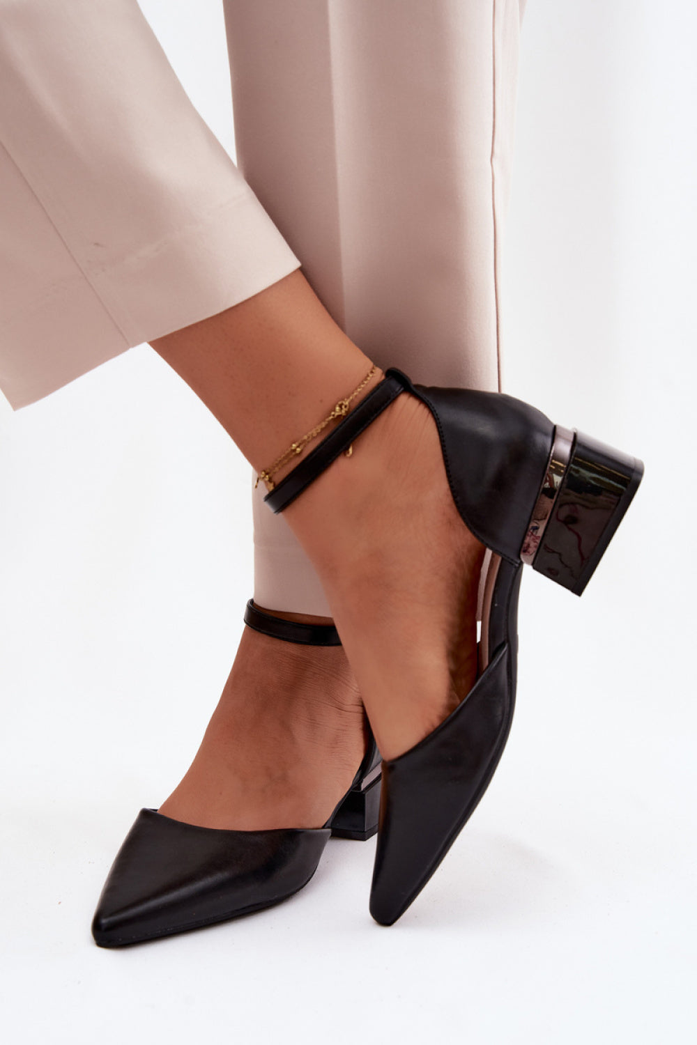 Chaussures à talons femme Step in style Escarpins À Talons — noir