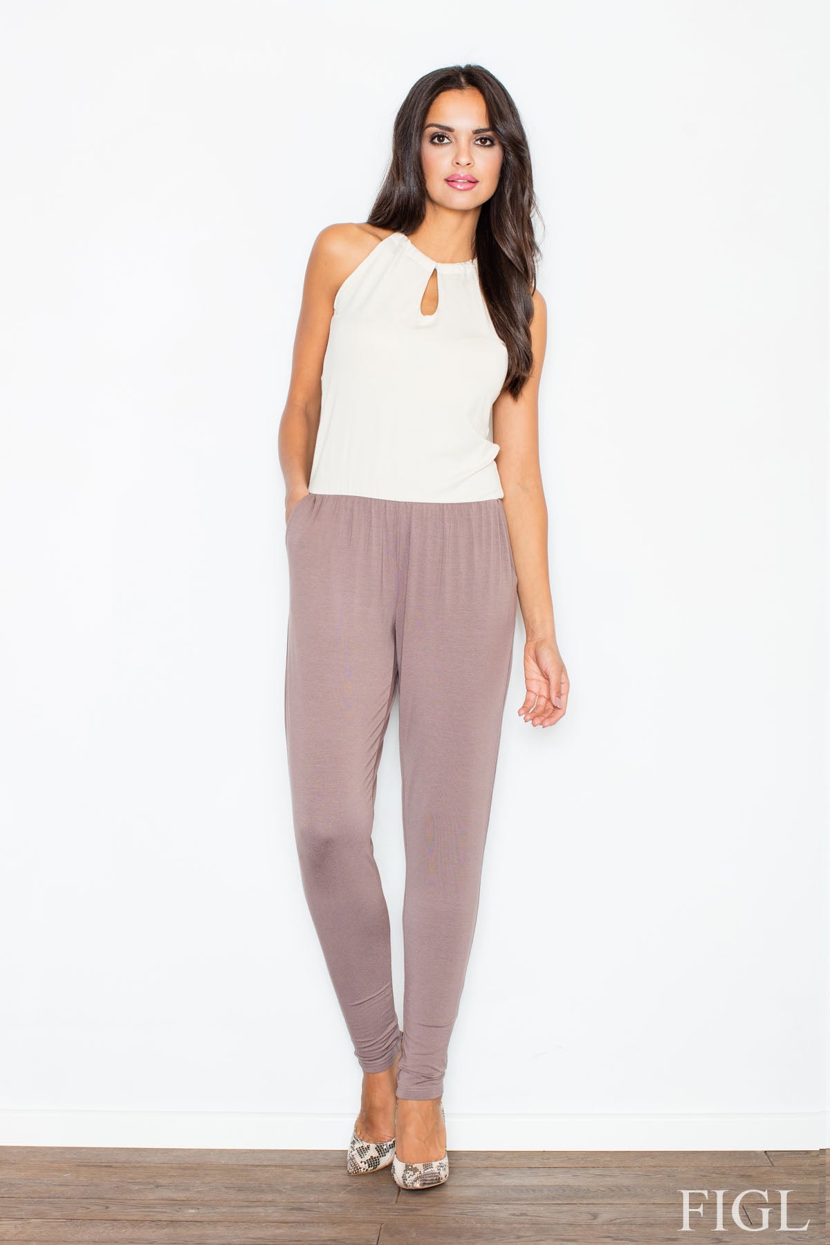 Chaussures à talons femme Figl Combinaison Combinaison — brun