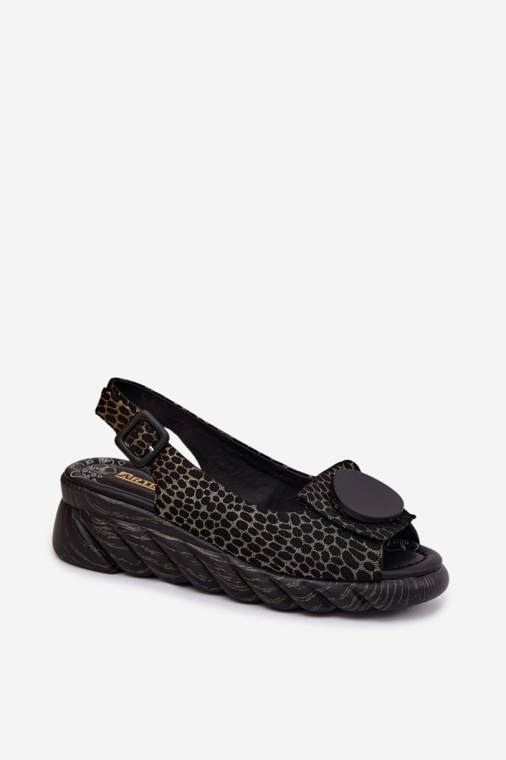 Sandales femme Step in style Cothurnes Cothurnes — noir