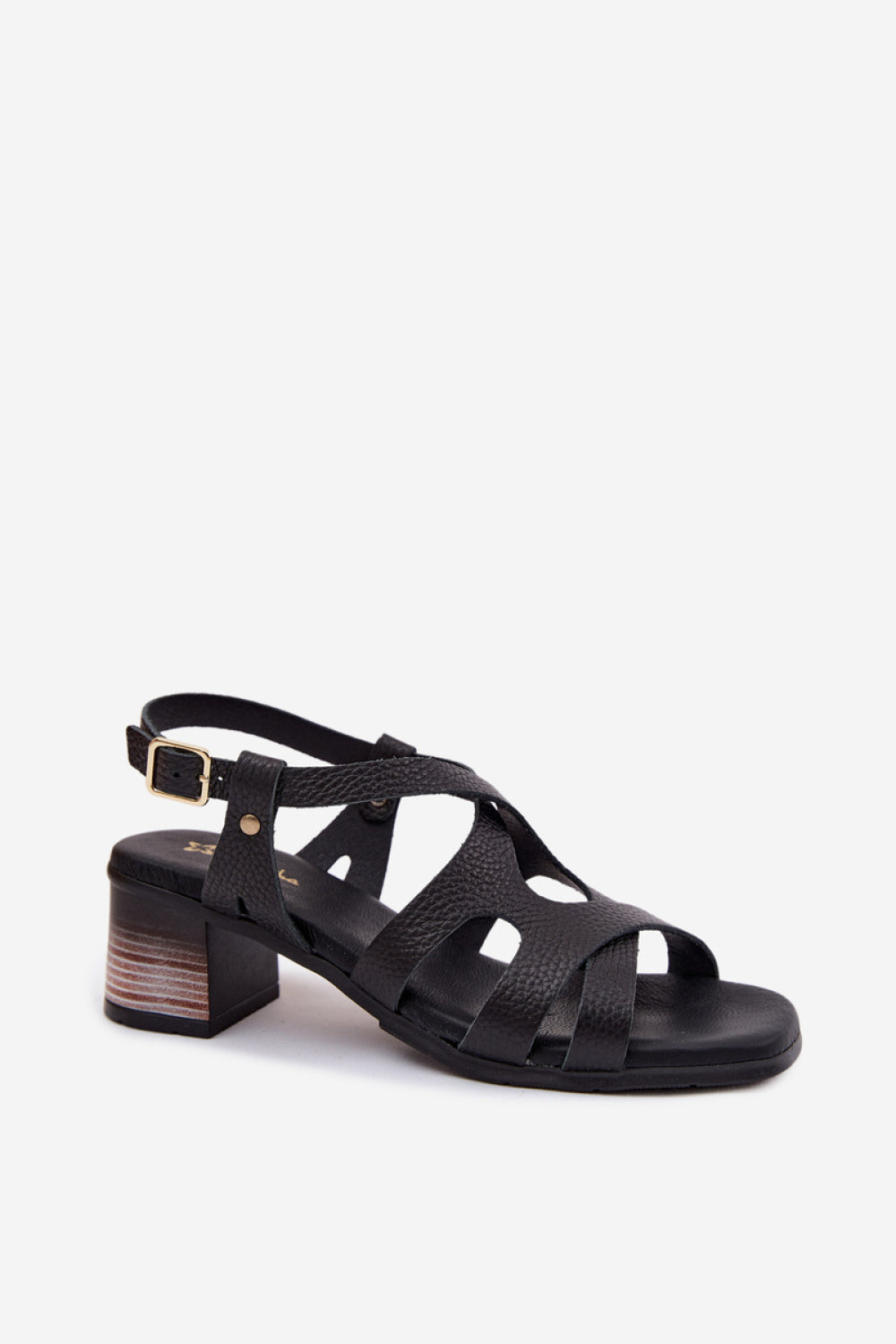 Sandales femme Step in style À Talons À — noir