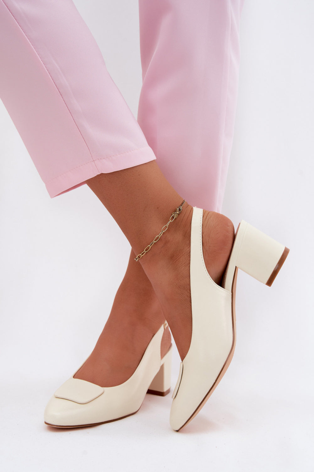 Sandales femme Step in style À Talons À — beige