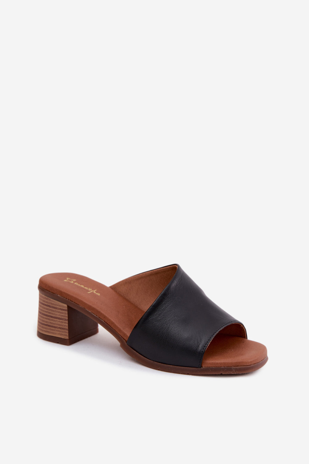 Sandales femme Step in style Des Mules À — noir