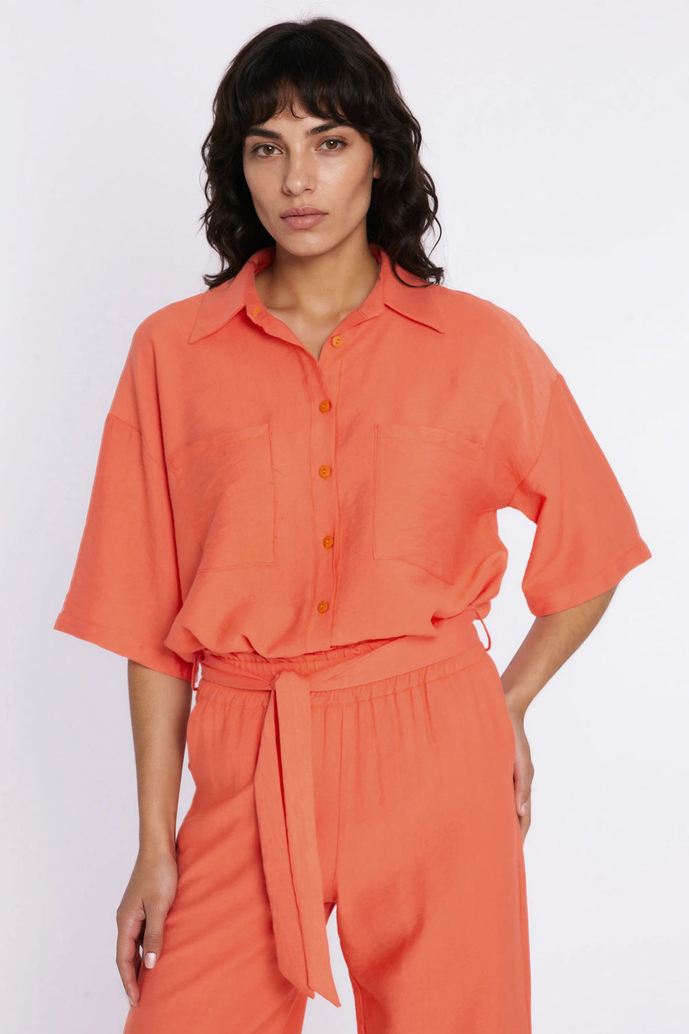 Blouse femme Nife — orange