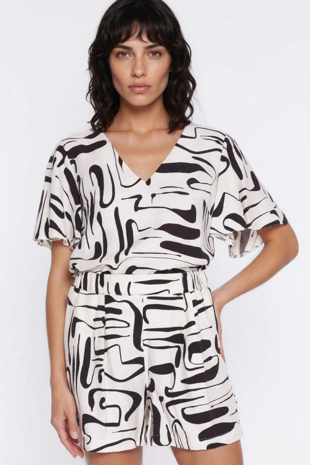 Blouse femme Nife Chemisier Chemisier — multicouleur