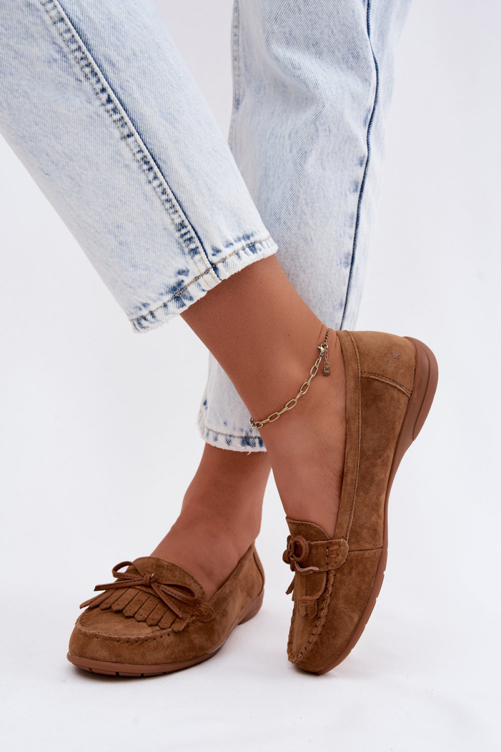 Moccasins femme Step in style — brun