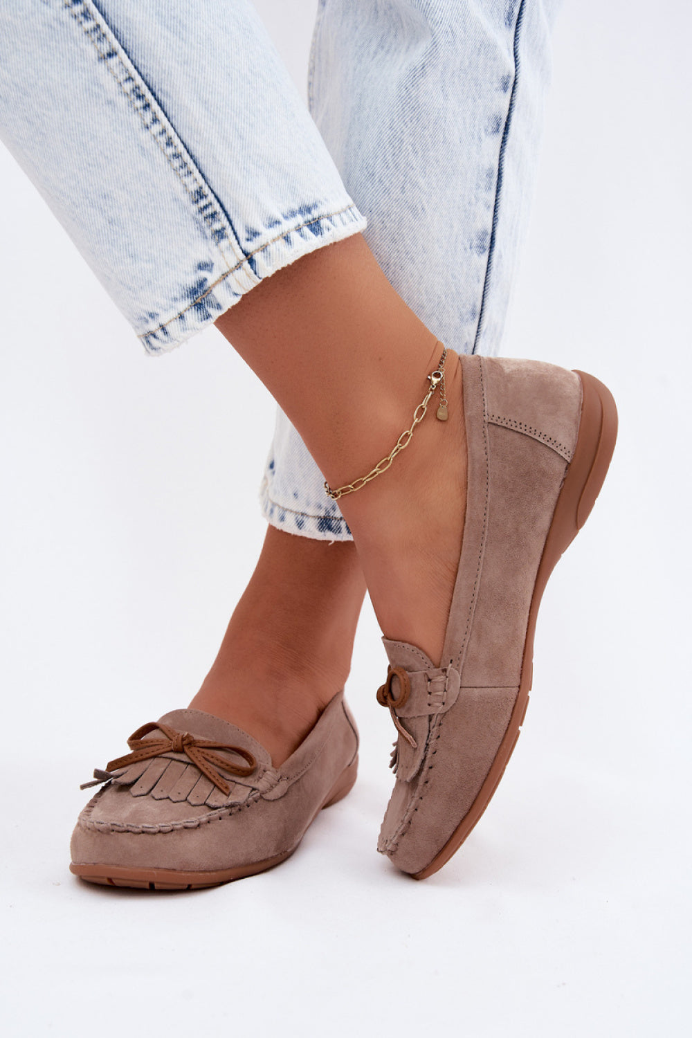 Moccasins femme Step in style — beige