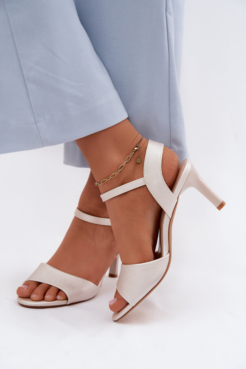 Sandales femme Step in style À Talons À — gris