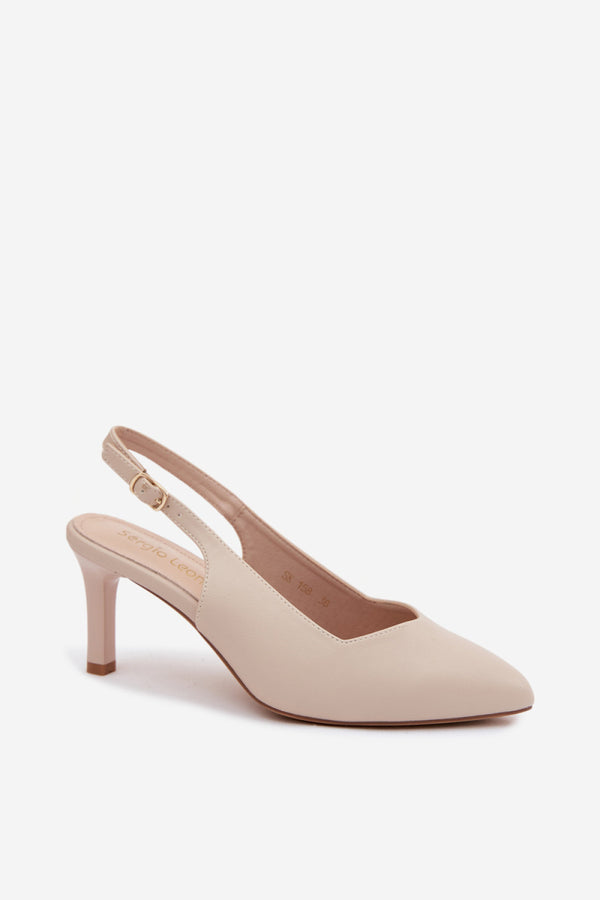 Sandales femme Step in style À Talons À — beige