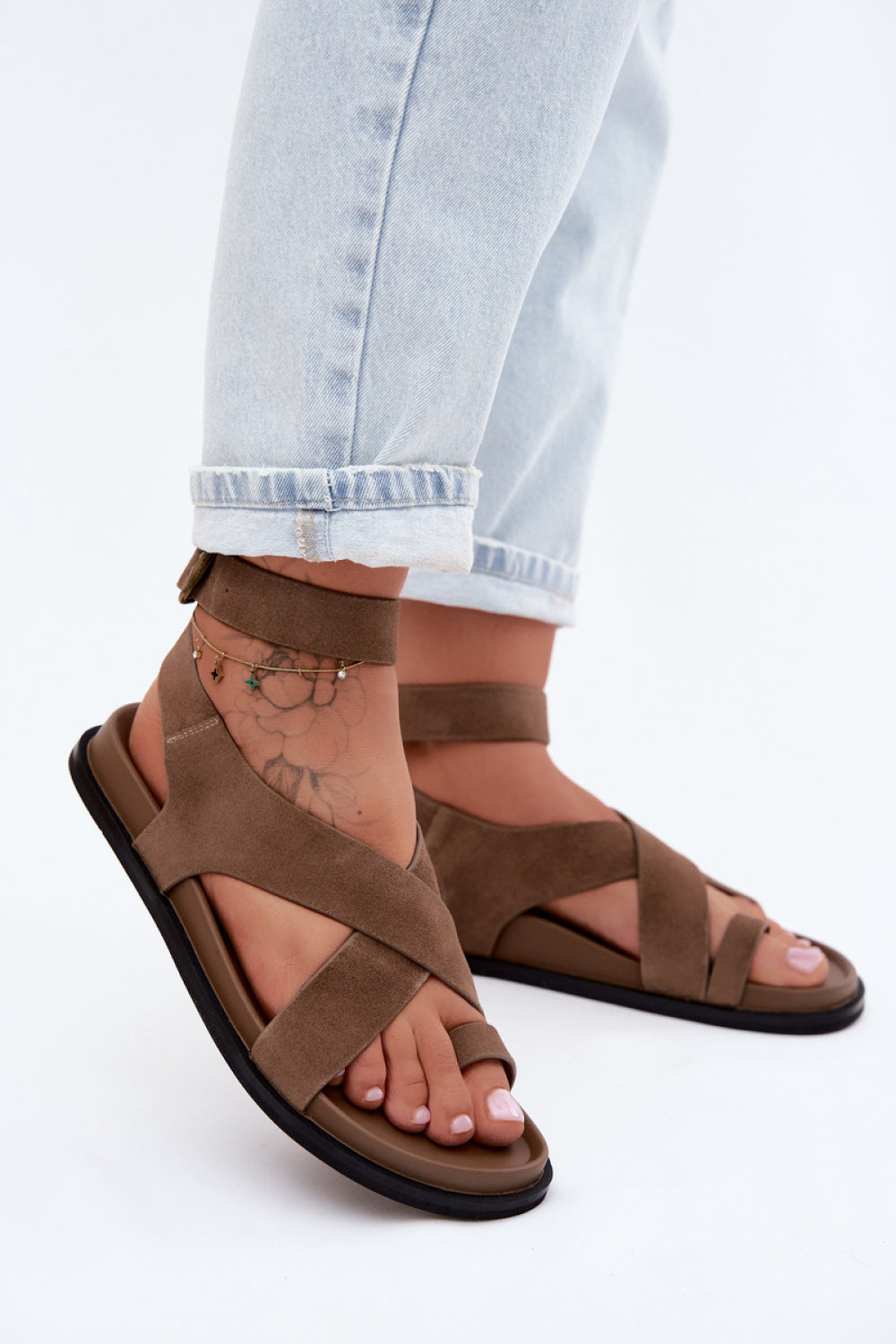 Sandales femme Step in style — beige