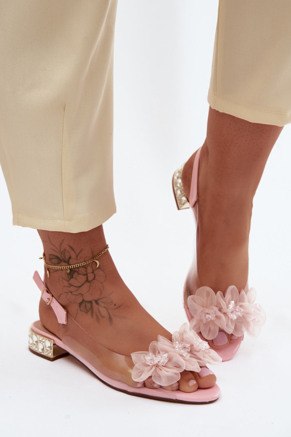 Sandales femme Step in style — rosé