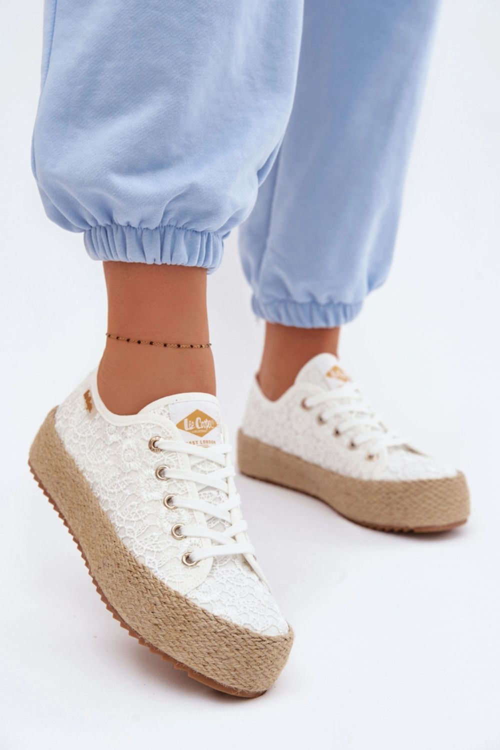 Baskets femme Step in style — blanc