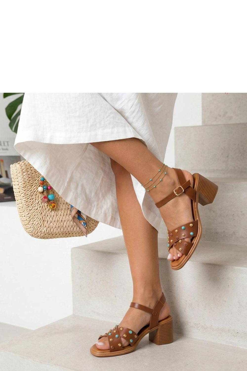 Sandales femme Solea À Talons À — brun