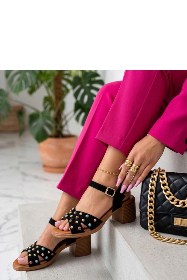Sandales femme Solea À Talons À — noir