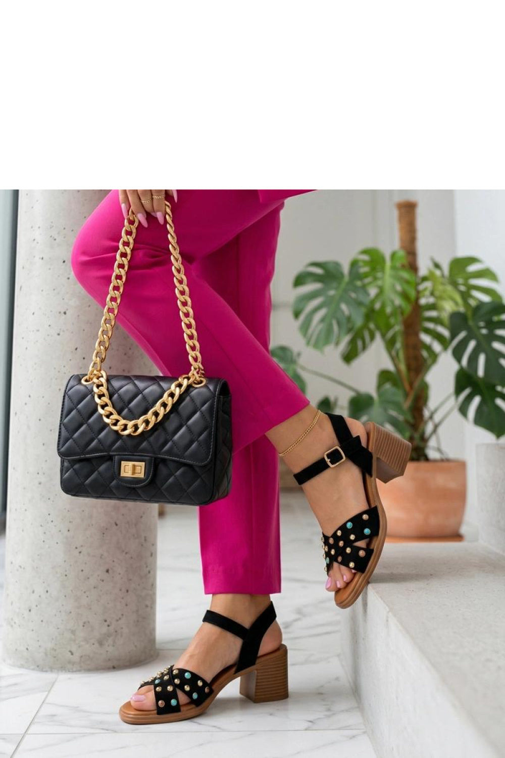 Sandales femme Solea À Talons À — noir