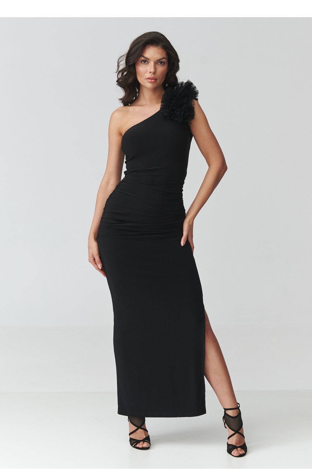 Robe femme Makadamia Longue Longue — noir