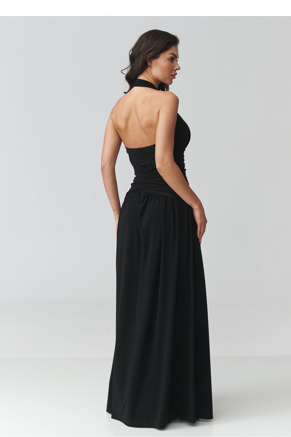 Robe femme Makadamia Longue Longue — noir