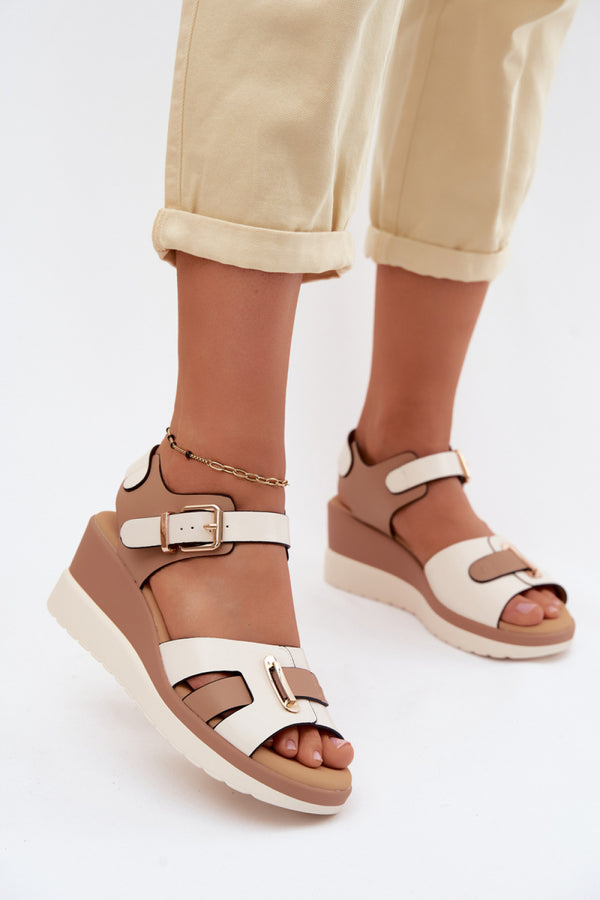 Sandales femme Step in style Cothurnes Cothurnes — beige