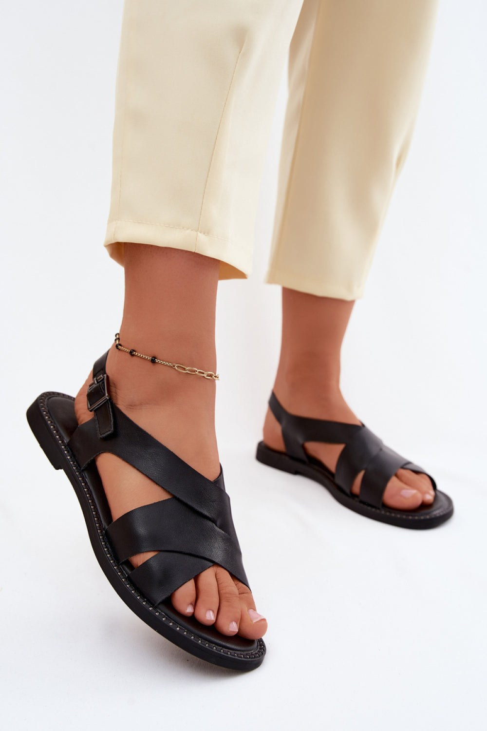 Sandales femme Step in style — noir
