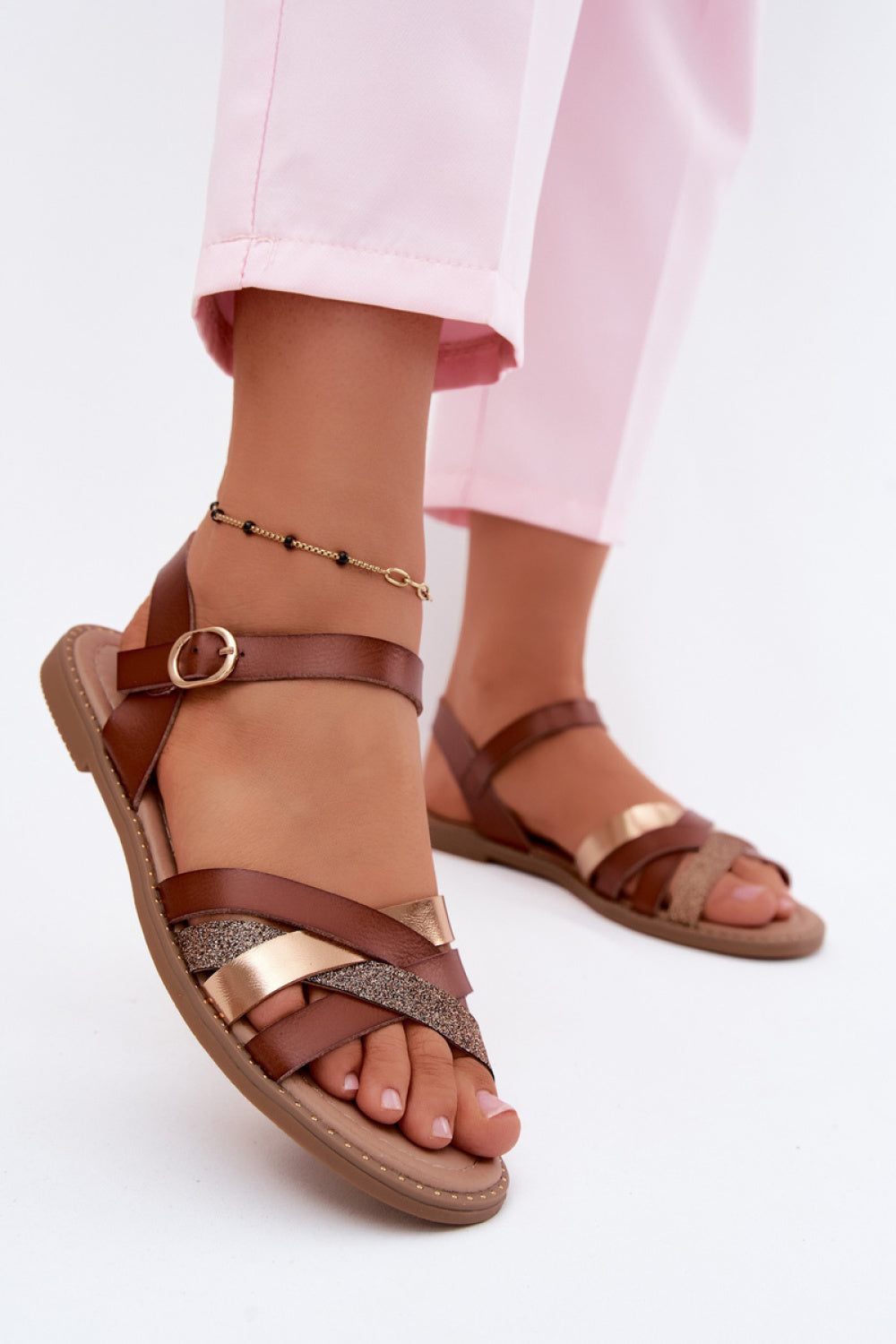Sandales femme Step in style — brun
