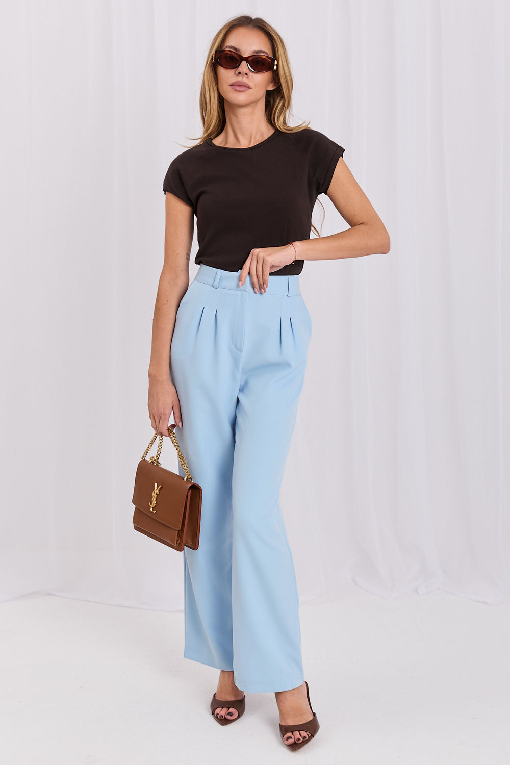 Blouse femme Rue Paris T Shirt T — brun