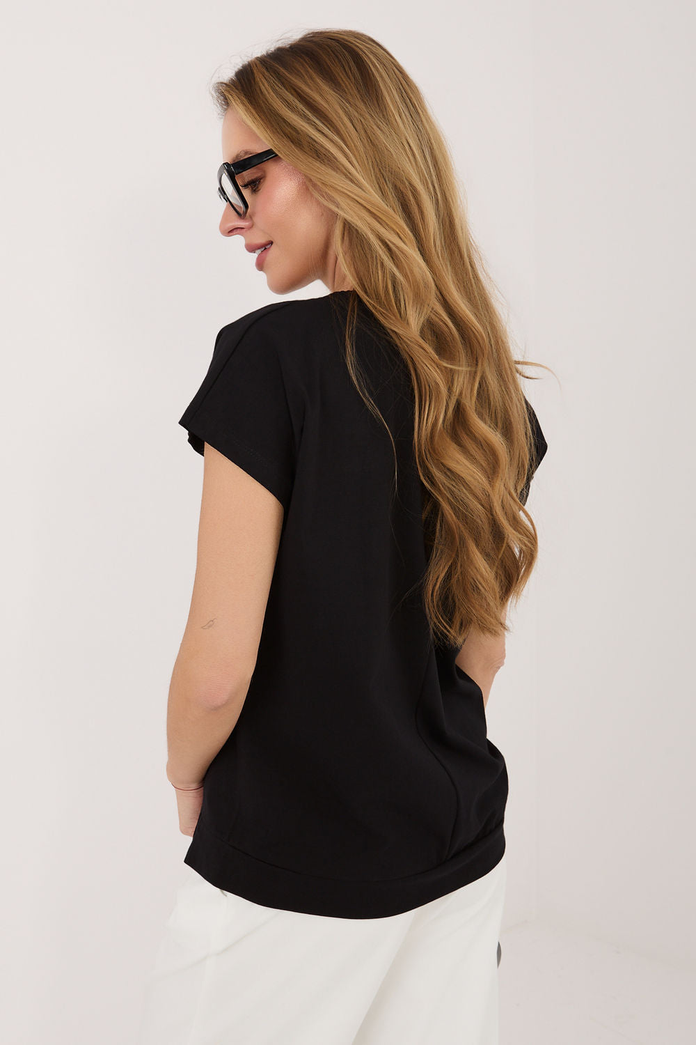 Blouse femme Rue Paris Chemisier Chemisier — noir