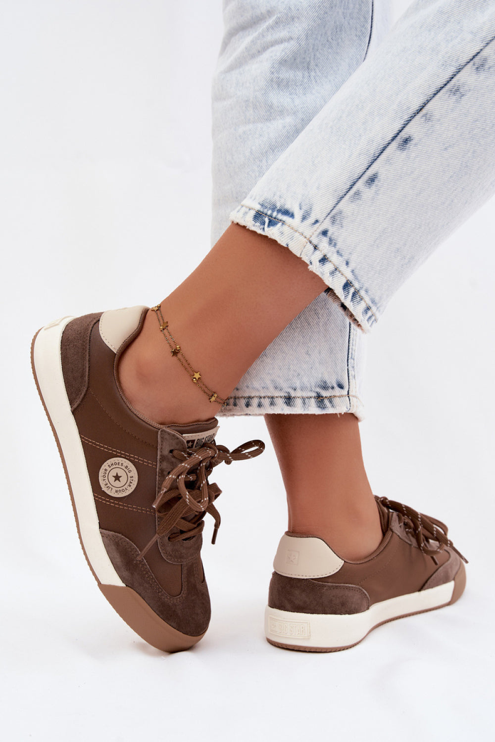 Chaussures de sport femme Step in style — brun