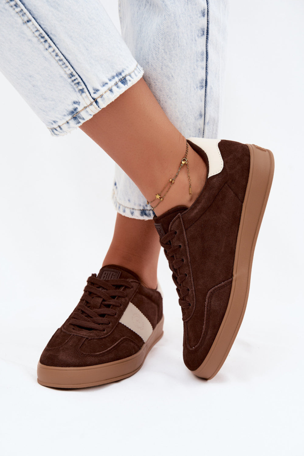 Chaussures de sport femme Step in style — brun