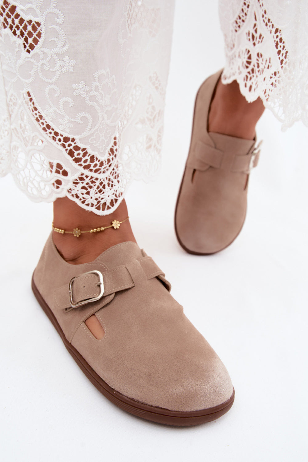 Bottes femme Step in style Chaussures Basses Chaussures — beige