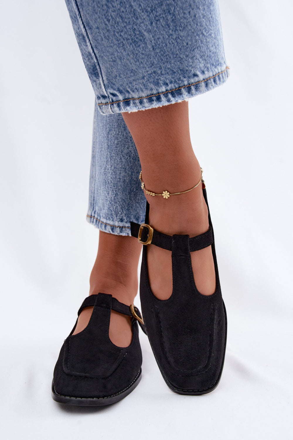 Bottes femme Step in style Chaussures Basses Chaussures — noir