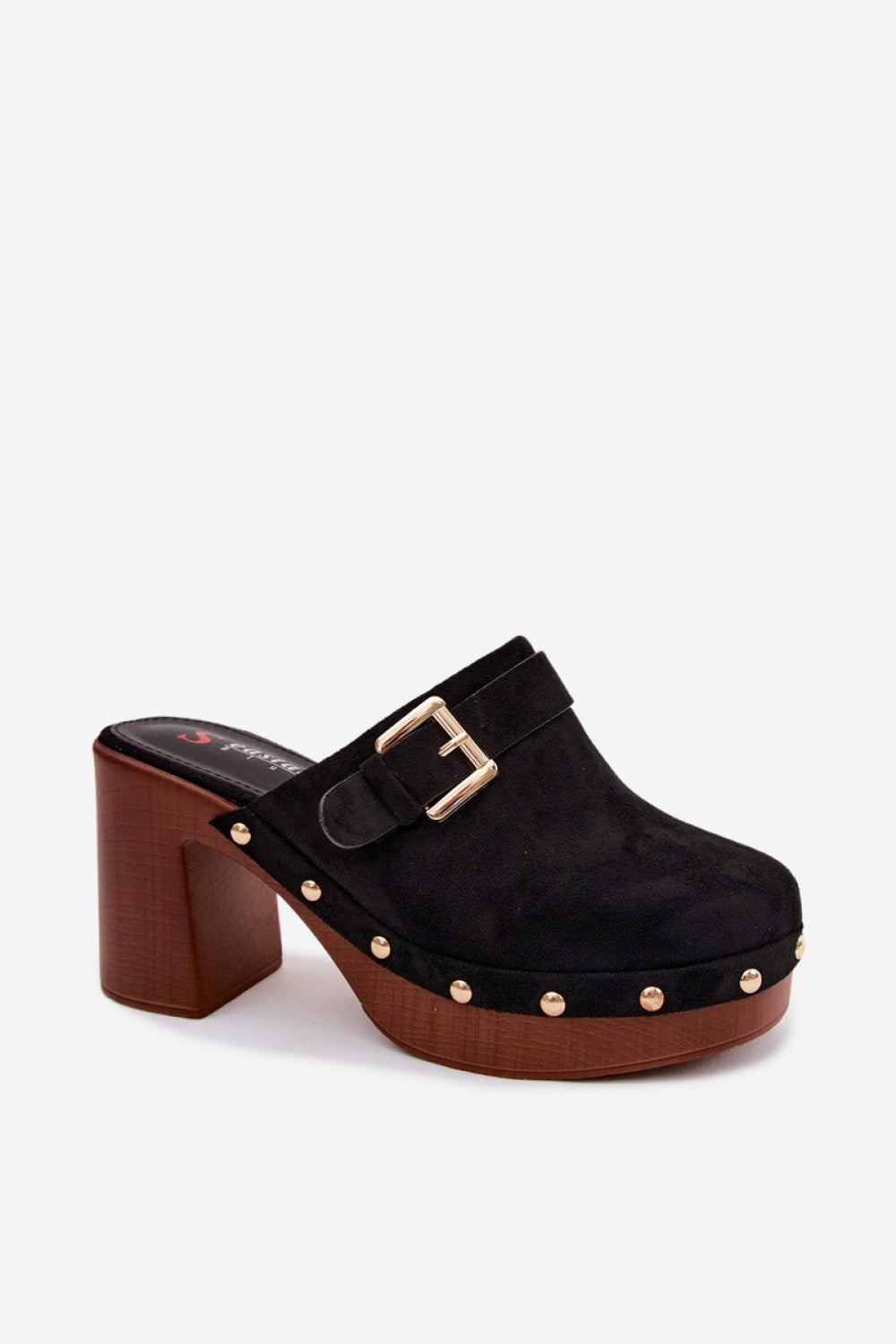 Sandales femme Step in style Des Mules À — noir