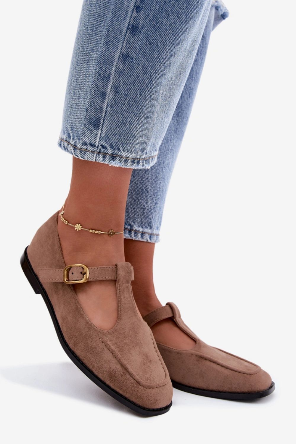 Bottes femme Step in style Chaussures Basses Chaussures — beige