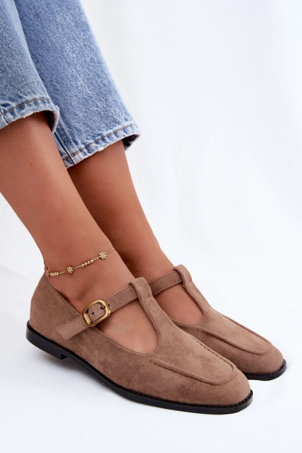 Bottes femme Step in style Chaussures Basses Chaussures — beige