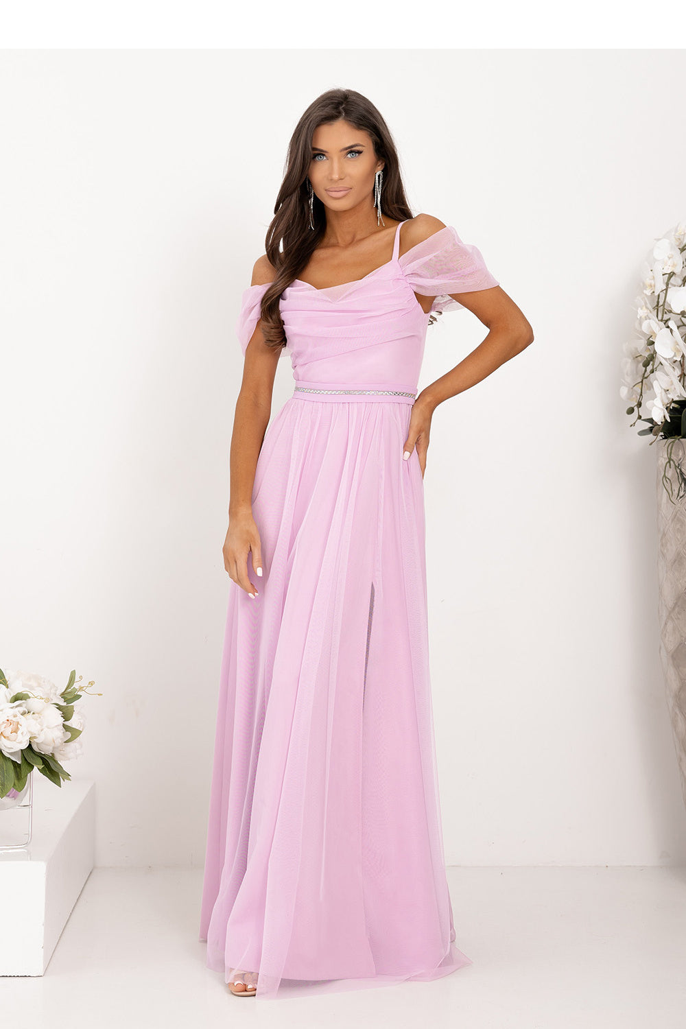 Robe femme With You Longue Longue — violet